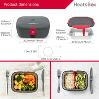 Meal Prep Bundle: HeatsBox Go + Inner Dish Set